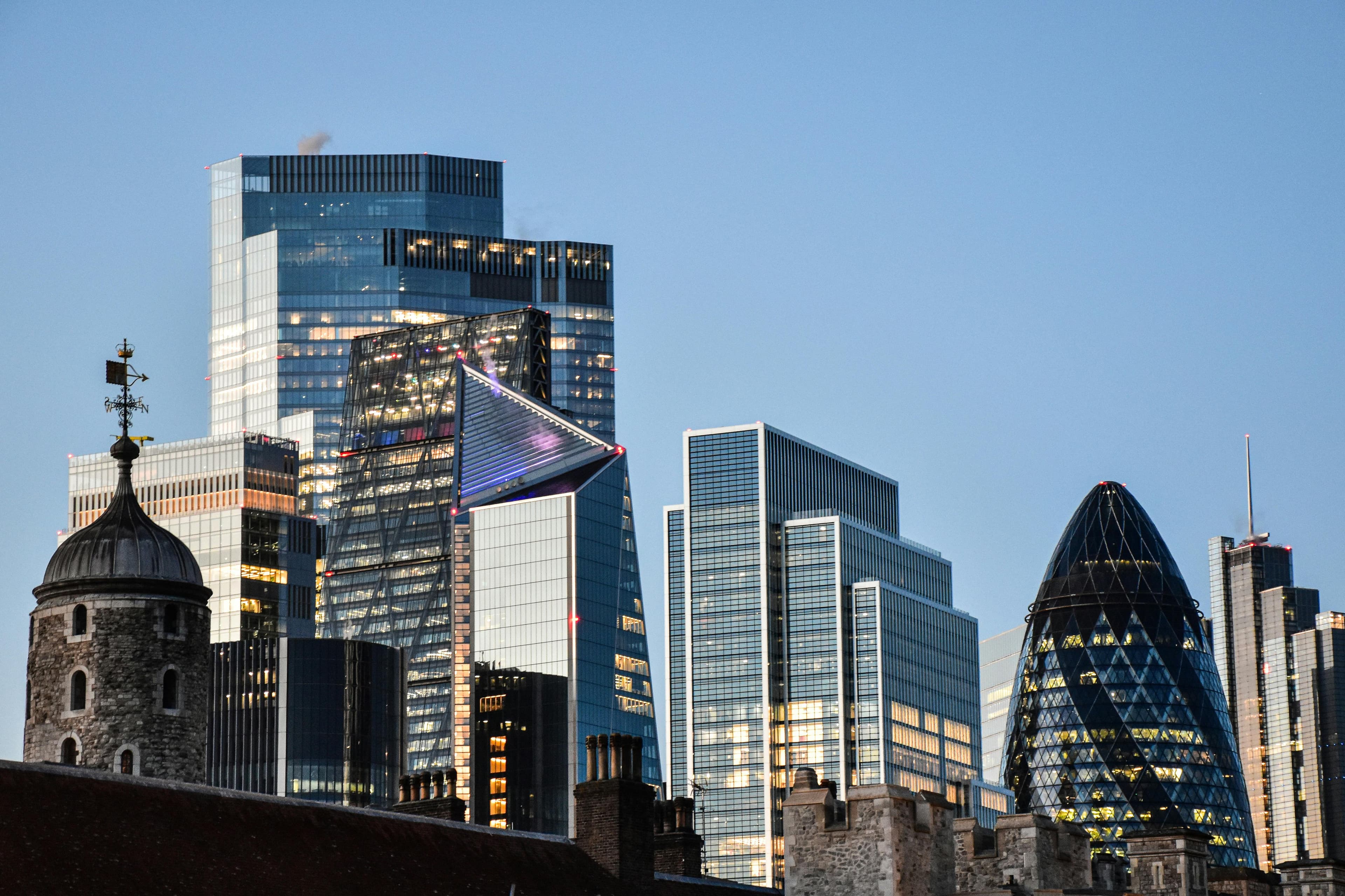 City of London skyline